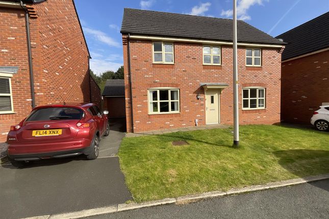 Thumbnail Detached house to rent in Meadowfield Crescent, Astbury, Congleton