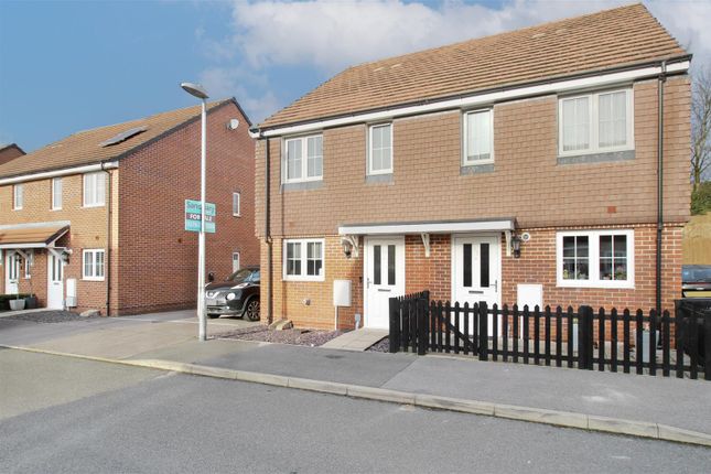 Semi-detached house for sale in Parker Drive, Buntingford