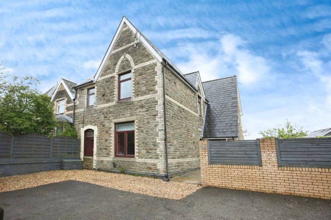Thumbnail Semi-detached house for sale in Church Street, Bedwas, Caerphilly