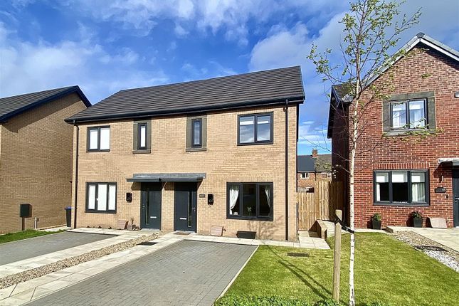 Semi-detached house for sale in Birch Tree Grove, Langley Park, Durham