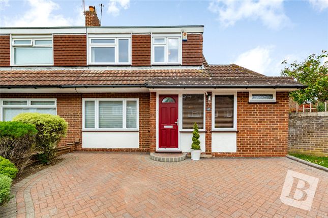 Thumbnail Semi-detached house for sale in Magnolia Way, Pilgrims Hatch, Brentwood, Essex