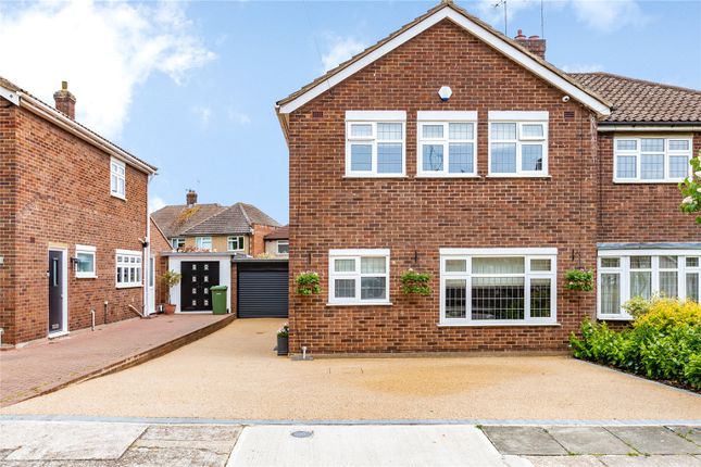 Thumbnail Semi-detached house for sale in Nyth Close, Upminster