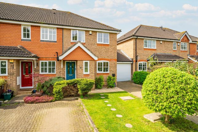 Thumbnail Semi-detached house for sale in Riverbanks Close, Harpenden, Hertfordshire