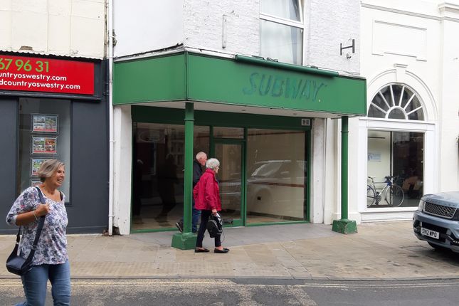 Thumbnail Retail premises to let in The Cross, Oswestry