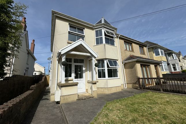 Semi-detached house for sale in New Road, Ammanford, Carmarthenshire.