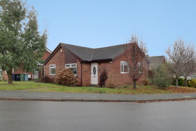 Thumbnail Detached bungalow for sale in High Meadow, Grantham