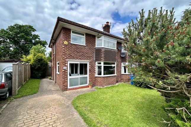 Thumbnail Semi-detached house for sale in Fernlea, Heald Green, Stockport