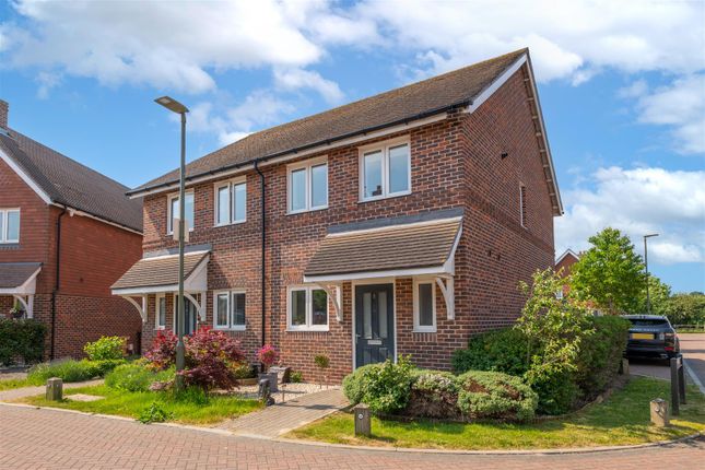 Thumbnail Semi-detached house for sale in White Close, Horley