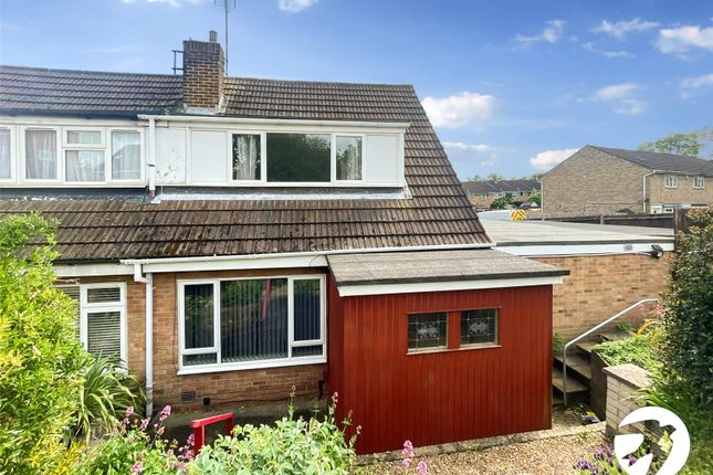 Thumbnail Semi-detached house to rent in Merrals Wood Road, Rochester, Kent