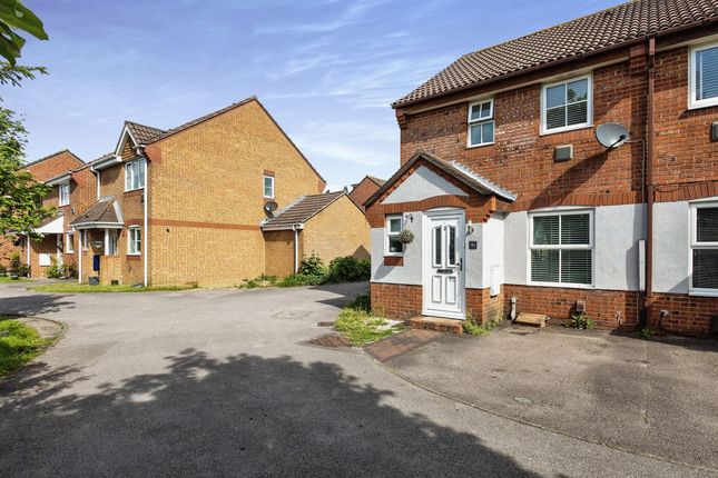 Thumbnail Semi-detached house for sale in Elgar Close, Cosham, Portsmouth