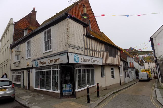 Thumbnail Retail premises for sale in Post Office Passage, High Street, Hastings
