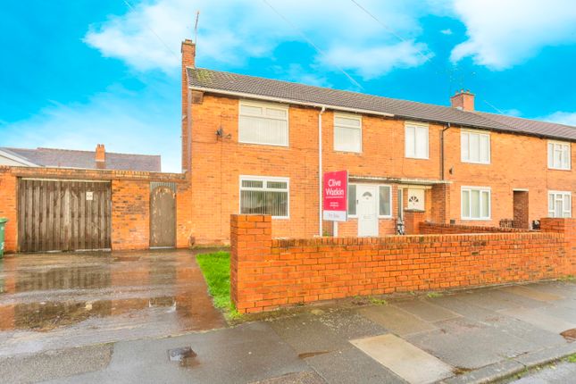 Thumbnail End terrace house for sale in Girton Road, Ellesmere Port, Cheshire