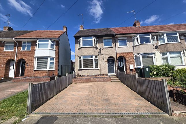 Thumbnail End terrace house for sale in Duncroft Avenue, Coundon, Coventry