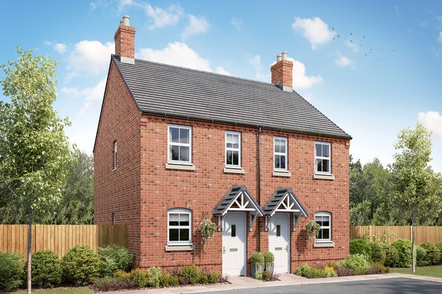 Thumbnail End terrace house for sale in "The Alnmouth" at Council Villas, Carr Lane, Redbourne, Gainsborough