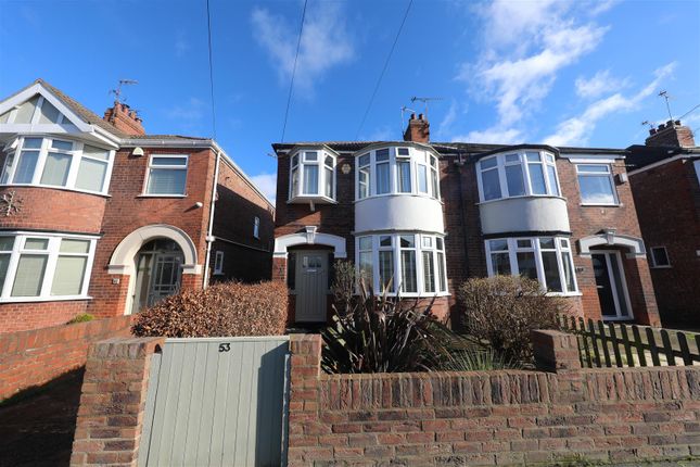 Thumbnail Semi-detached house for sale in Windsor Road, Hull
