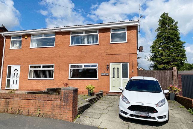 Thumbnail Semi-detached house for sale in Woolton Close, Ashton-In-Makerfield, Wigan