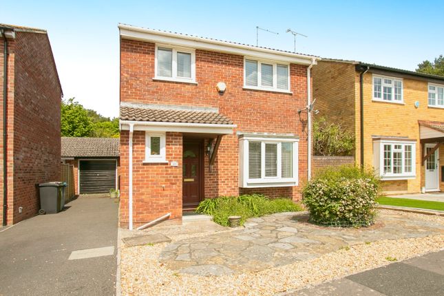 Thumbnail Detached house for sale in Halstock Crescent, West Canford Heath, Poole, Dorset