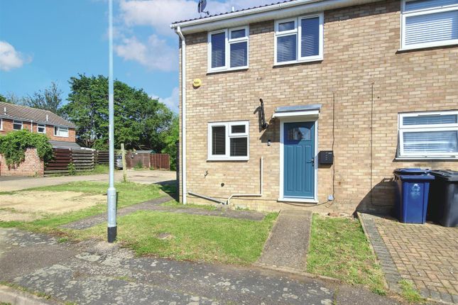 Thumbnail End terrace house for sale in Ilex Road, St. Ives, Huntingdon