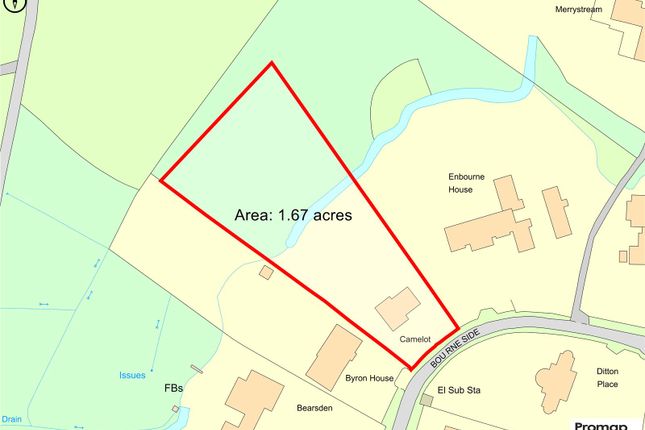 Thumbnail Land for sale in Bourneside, Virginia Water, Surrey
