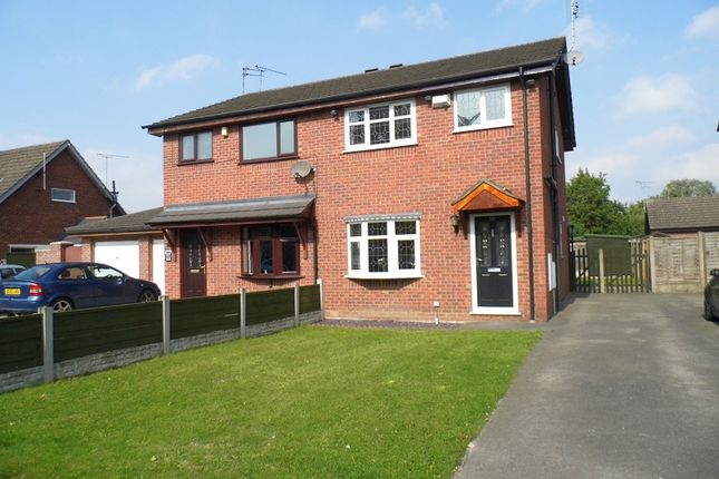 Thumbnail Semi-detached house to rent in Coleridge Way, Crewe, Cheshire