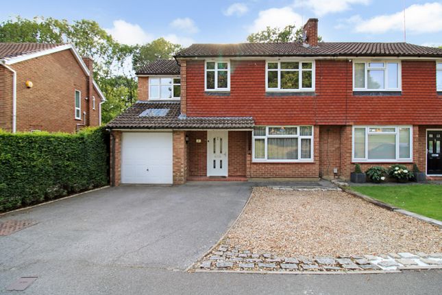 Thumbnail Semi-detached house for sale in Rowhill Crescent, Aldershot