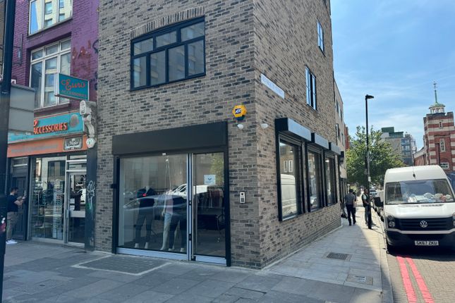 Retail premises to let in Commercial Road, London