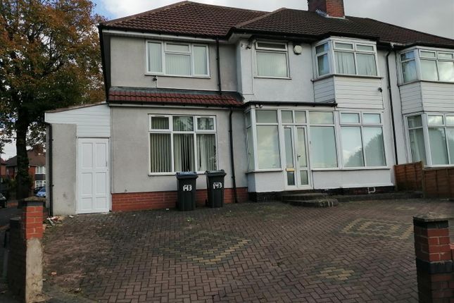 Thumbnail Semi-detached house to rent in Brookvale Road, Witton, Birminghan
