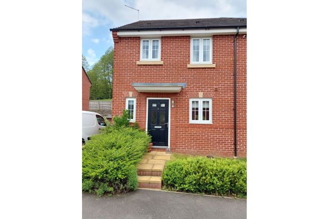 Thumbnail Semi-detached house for sale in Washford Close, Congleton