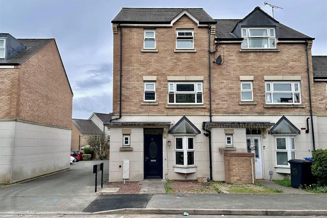 Thumbnail Town house for sale in Stourhead Road, Rugby