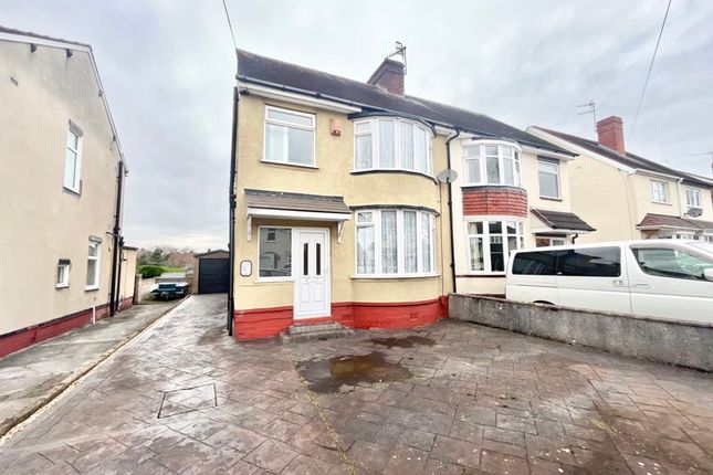 Thumbnail Semi-detached house for sale in Dudley Wood Road, Dudley Wood, Netherton.
