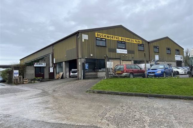 Light industrial to let in Unit 2 Duckworths Business Park, Wheal Busy, Truro