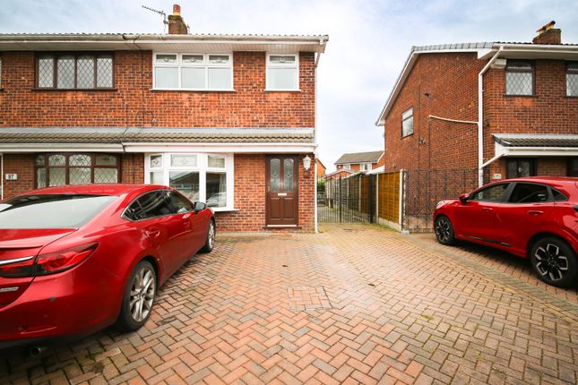 Thumbnail Semi-detached house for sale in Fulbeck Avenue, Wigan, Lancashire