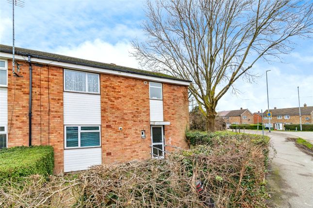 Thumbnail End terrace house for sale in Brentwood Close, Houghton Regis, Dunstable, Bedfordshire