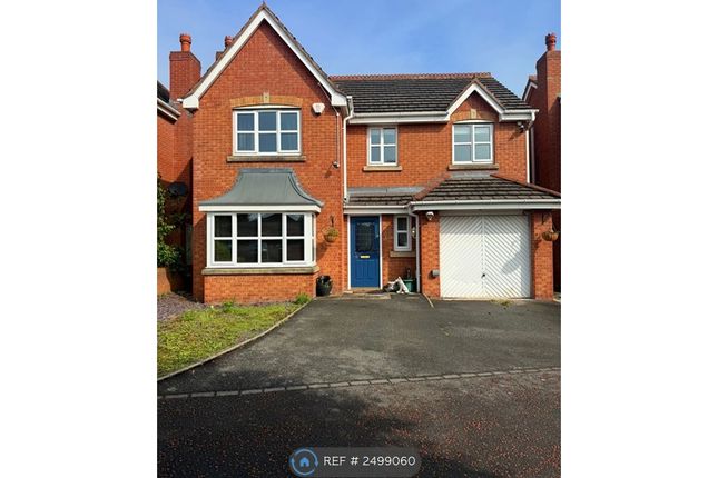 Thumbnail Detached house to rent in Hodgkiss Close, Wednesbury
