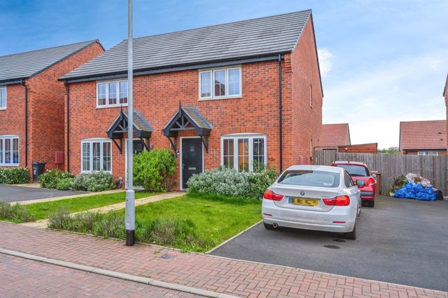 Thumbnail Semi-detached house for sale in Chaffinch Close, Streethay, Lichfield