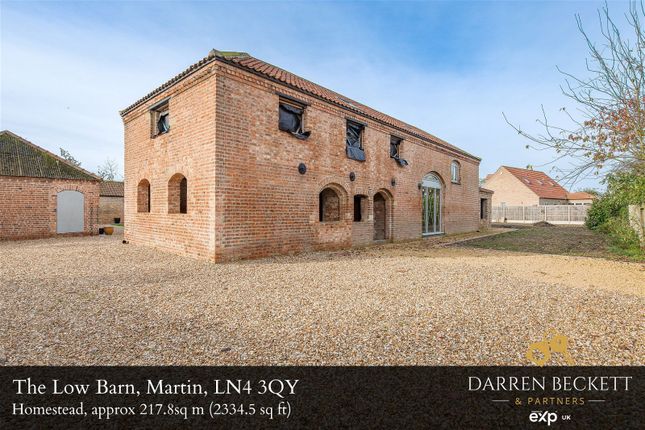Barn conversion for sale in The Low Barn, High Street, Martin, Lincolnshire