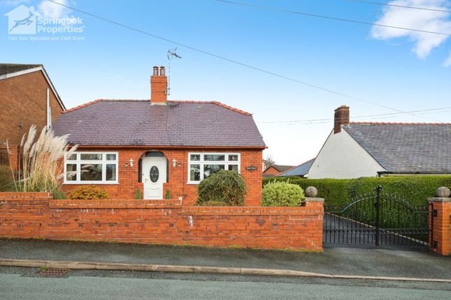 Thumbnail Detached bungalow for sale in Windsor Road, Rhosllanerchrugog, Wrexham, Clwyd