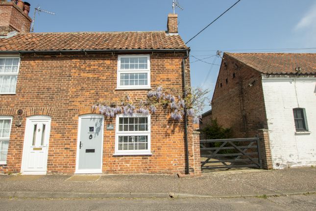 Thumbnail End terrace house for sale in The Square, East Rudham, King's Lynn