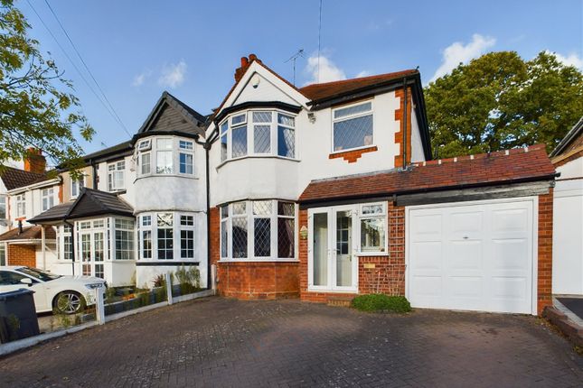 Thumbnail Semi-detached house for sale in Barton Lodge Road, Hall Green, Birmingham, West Midlands