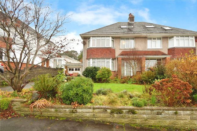 Semi-detached house for sale in Fernhill Close, Blackpill, Swansea