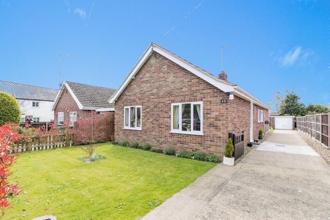 Thumbnail Detached bungalow for sale in Station Road, Ditchingham, Bungay