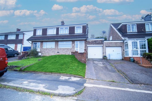Semi-detached house for sale in Tyla Glas, Caerphilly