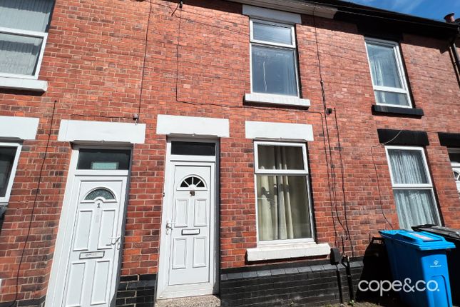 Thumbnail Terraced house to rent in Farm Street, Derby, Derbyshire
