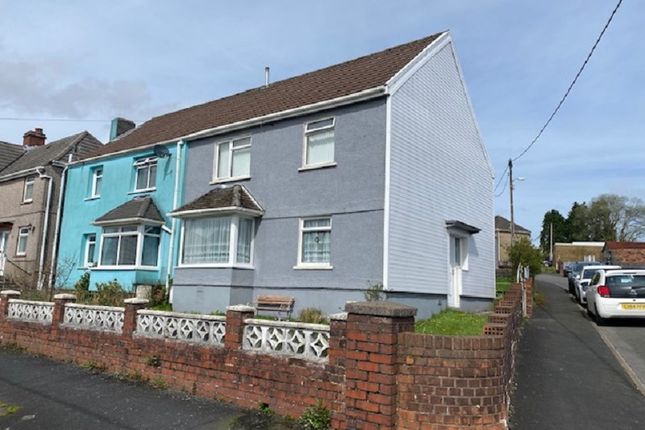 Thumbnail Semi-detached house for sale in Lluest, Ystradgynlais, Swansea.