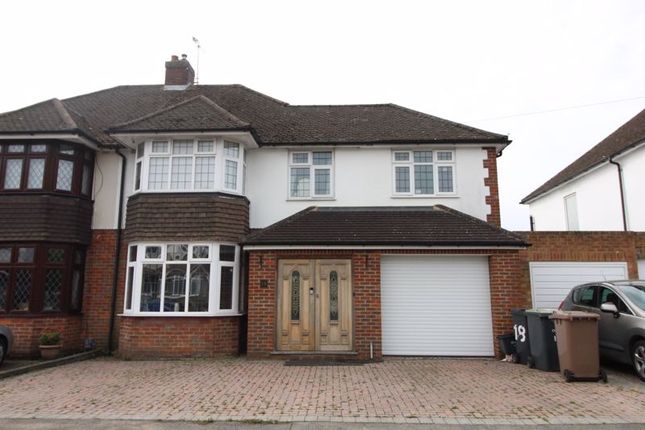 Semi-detached house for sale in Greenways, Luton