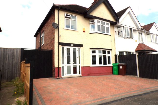 Thumbnail Semi-detached house to rent in Wimbledon Road, Nottingham