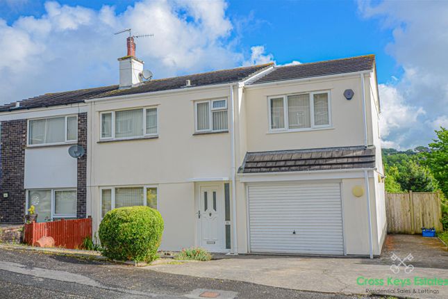 Thumbnail Semi-detached house for sale in Powderham Road, Plymouth