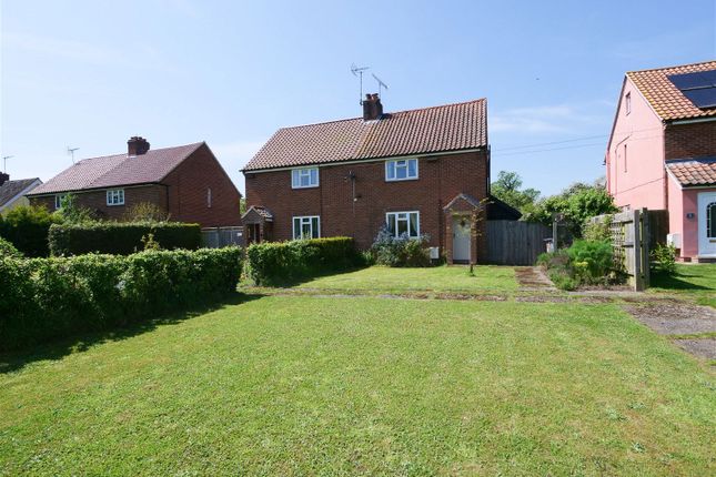 Semi-detached house for sale in The Street, Hacheston, Suffolk