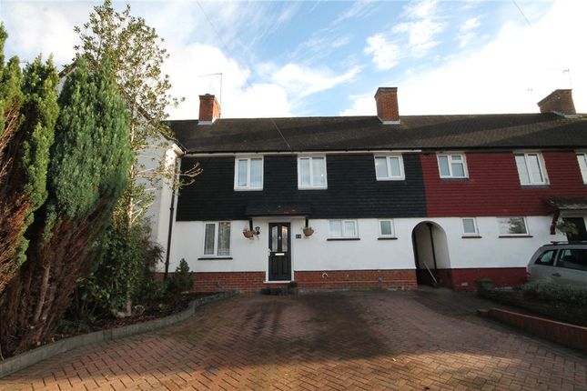 Thumbnail Terraced house for sale in Shawley Crescent, Epsom