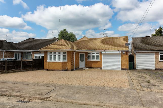 Thumbnail Detached bungalow for sale in Thirlmere Road, Wigston